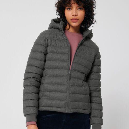 Stella Voyager wool-like padded jacket (STJW897) Thumbnail