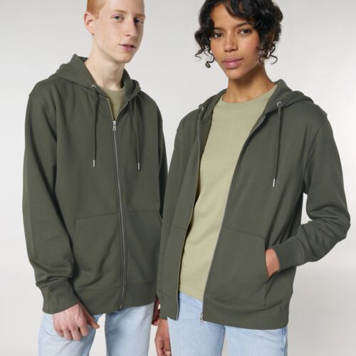 Unisex Cultivator 2.0 iconic zip-thru hoodie sweatshirt (STSU179) Thumbnail