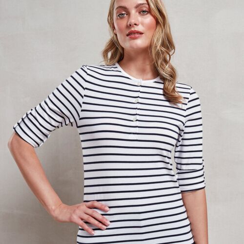 Women's Long John roll-sleeve tee Thumbnail