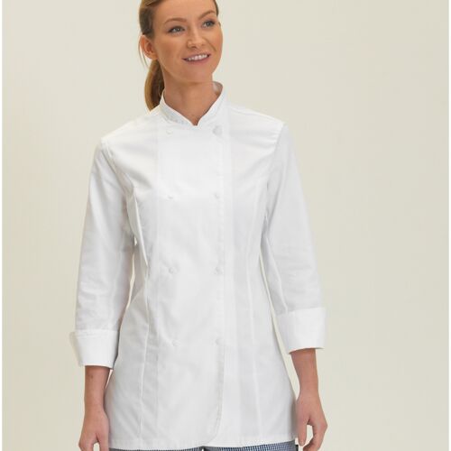 Dennys Ladies Long Sleeve Premium Chef's Jacket Thumbnail